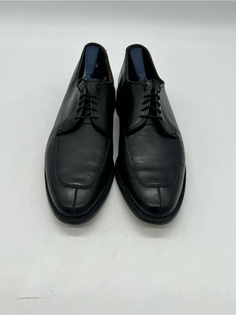 Allen Edmonds Delray Men’s 9D Black Leather Moc Split Toe Oxford Dress Shoes
